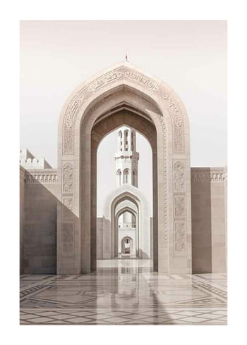 Plakat Qaboos Monument